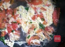  Illustration of how to make tomato and egg pancakes 10