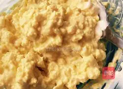 Big mouth croissant - cheese, egg and meat sandwich recipe 4