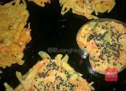 Illustration of how to make love colorful double silk cake 4