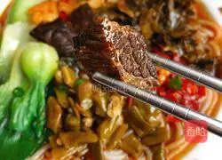 Illustration of Braised Beef Noodles 9