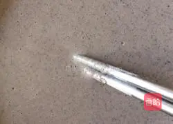 Illustration of how to make black pancake fruit 2