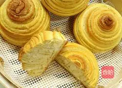 Illustration of how to make sweet bean cake 15