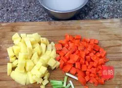 Illustration of how to make braised pork ribs with rice 3