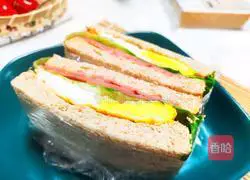 Kuaishou Whole Wheat Sandwich Recipe Illustration 8