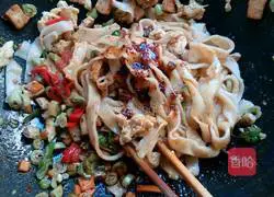 Illustration of how to make egg noodles 15