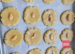 Illustration of making cashew shortbread 11