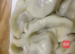 Celery and meat dumplings.Recipe 28