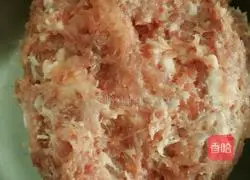 Illustration of how to make pork and cabbage buns 3