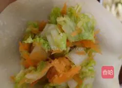 Illustration of how to make cabbage stuffed dumplings 5