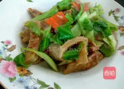 Illustration of how to make braised pancake 5