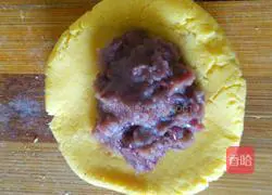 Illustration of making bean paste and sweet potato glutinous rice cakes 7