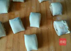 Illustration of how to make mahjong sesame pancakes 4