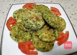 Illustration of how to make crispy and delicious spinach pancakes 13