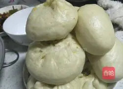 Illustration of how to make steamed buns just learned 7