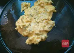Sophora egg pancake recipe 4