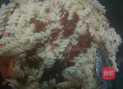 Illustration of Spiral Italian Fried Noodles 6