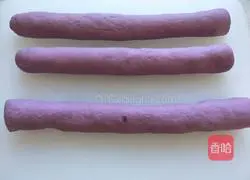 Illustration of how to make purple sweet potato buns 8