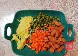 Cheese grilled pineapple steamed buns recipe 2