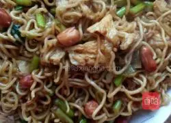Illustration of how to make fried noodles 9