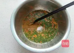 Vegetable egg pancake recipe 4