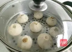 #61happy#Soft Pork Buns Recipe Illustration 4