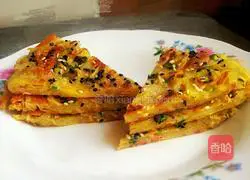 Shredded potatoes Egg pancake recipe 13