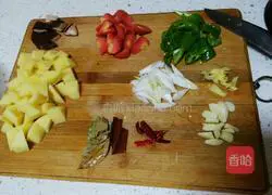 Illustration of how to make large plate of chicken noodles 1