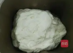 Illustration of how to make spinach steamed buns 1