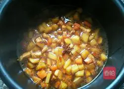 Potato and Chicken Braised Rice Recipe Illustration 8