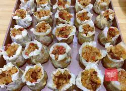 Illustration of how to make corn meat and paper crust Shaomai 13