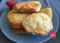 Illustration of how to make fried steamed buns 4