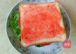 Illustration of how to make fruit and vegetable sandwiches 9