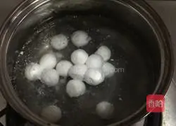 Illustration of how to make fruit glutinous rice balls 3