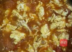 Illustration of how to make tomato noodles 7