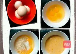 Illustration of making sesame steamed bun slices 2