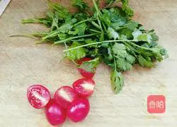 Illustration of how to make poached egg noodles 2