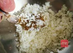 Illustration of how to make steamed bun sandwich 14