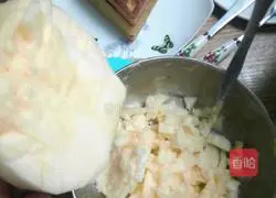 Original ♤ Apple lattice cake pan version ♤ No baking powder recipe 2