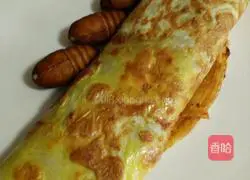 Northern Snacks - Egg Pancake Recipe Illustration 7