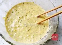 Illustration of how to make river clam egg pancake 7