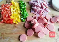 Illustration of how to make dumpling skin pizza 2