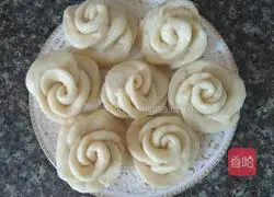 White Rose Steamed Bun Recipe Illustration 18