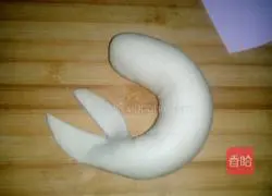 Illustration of how to make fish every year (carp steamed buns) 7