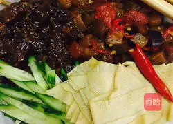 Illustration of how to make noodles with mushrooms and diced tomatoes 8