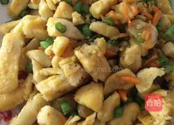 Illustration of how to make golden steamed buns 4