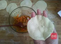 Illustration of how to make shredded radish buns 8