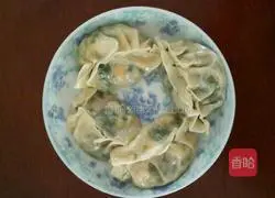 Illustration of how to make leek dumplings 24