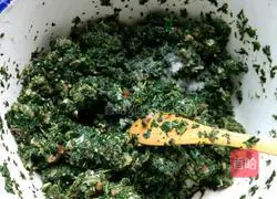 Illustration of how to make two-color double-stuffed double-layered buns 5