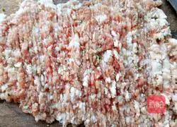 Illustration of how to make cabbage and pork wontons 4