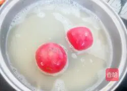 Illustration of how to make tomato and egg noodles 6